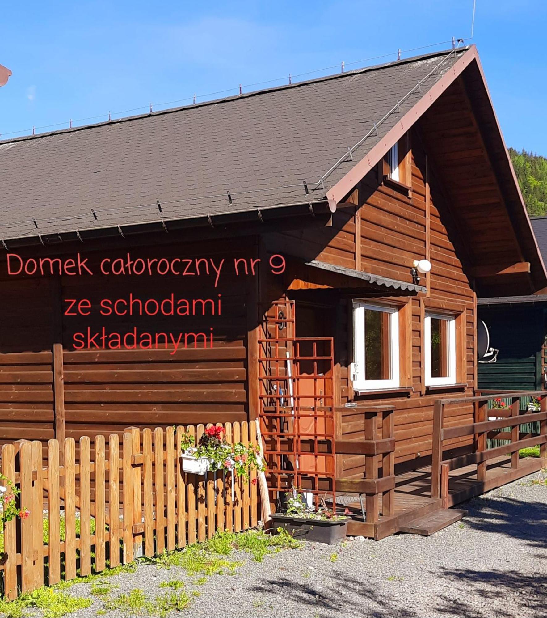 Stanica Pod Zadzierna Domki Caloroczne Lubawka Værelse billede